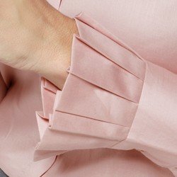 detalhe camisa prega punhos rose claudina guipir