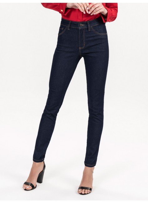 calca jeans feminina escura