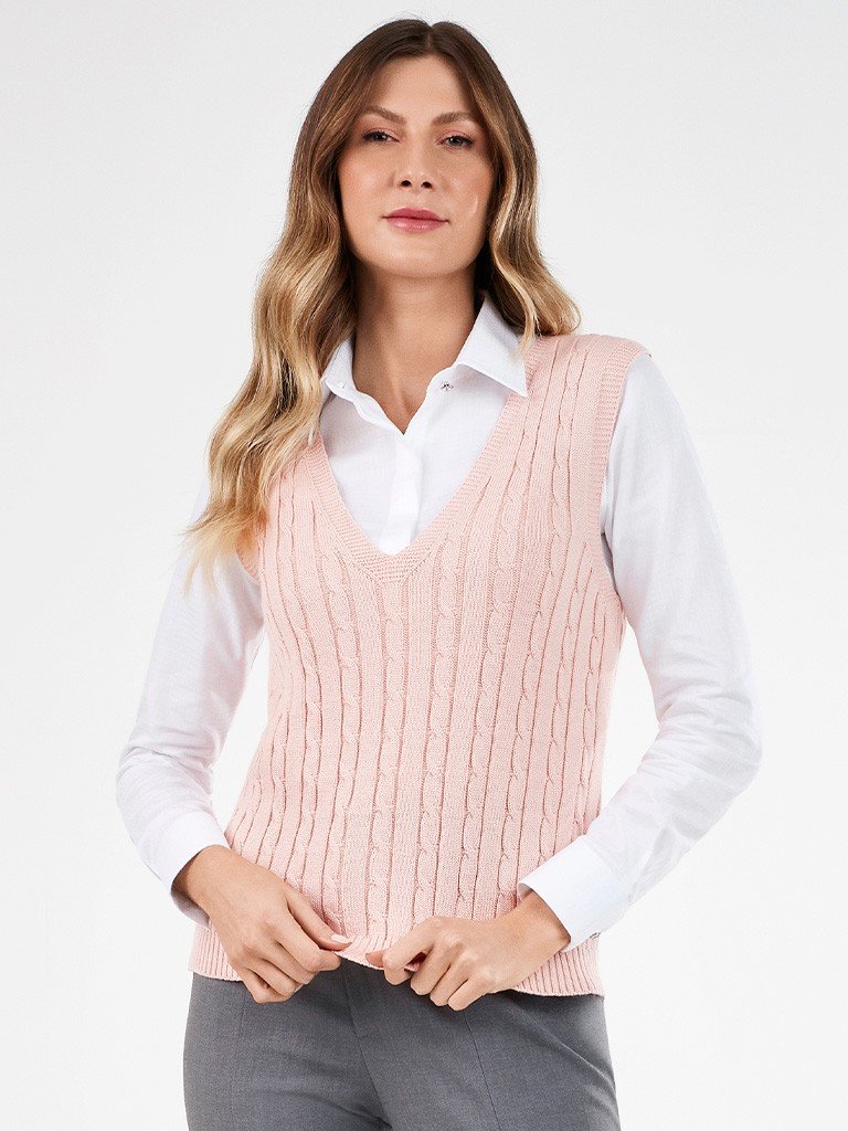 sueter feminino com camisa