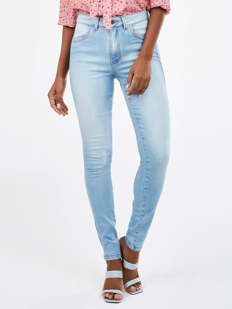 calca feminina jeans skinny sirlene