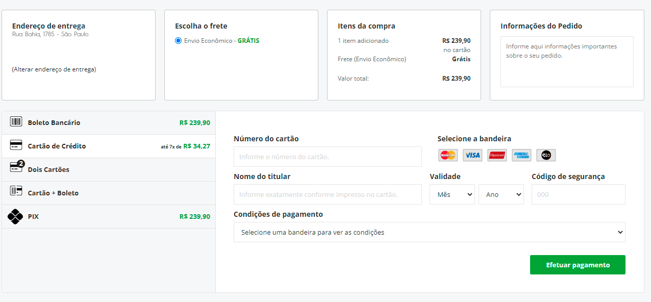 Tela de Login