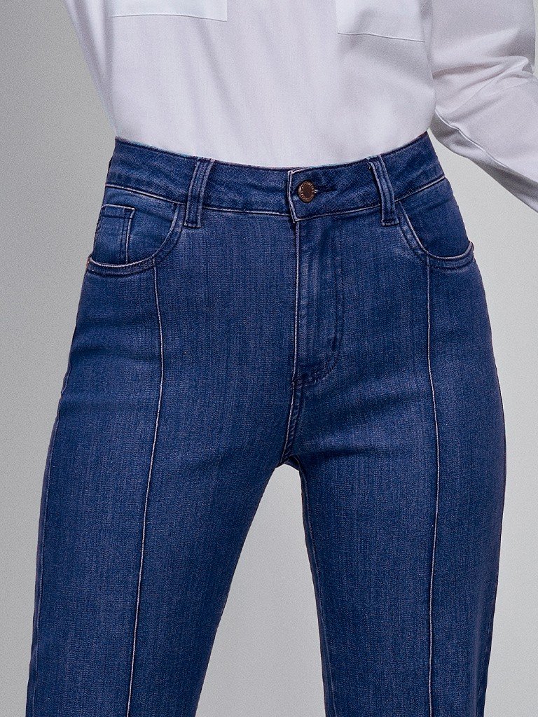 Calça Jeans Plus Size Flare Soila