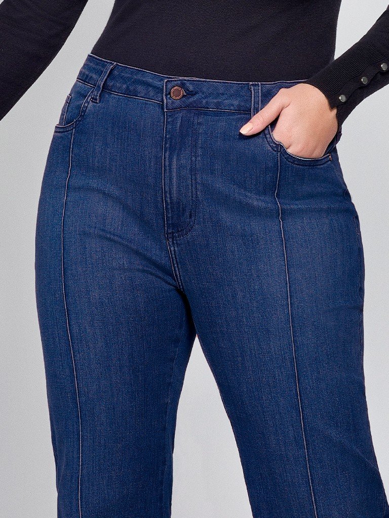 calca jeans plus seze soila detalhes