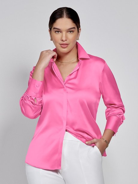 camisa rosa tomasia capa plus