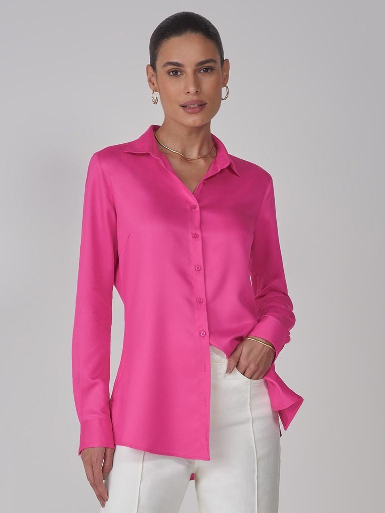 camisa pink filo capa