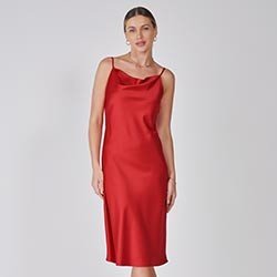 vestido slipdress vermelho helian pequeno