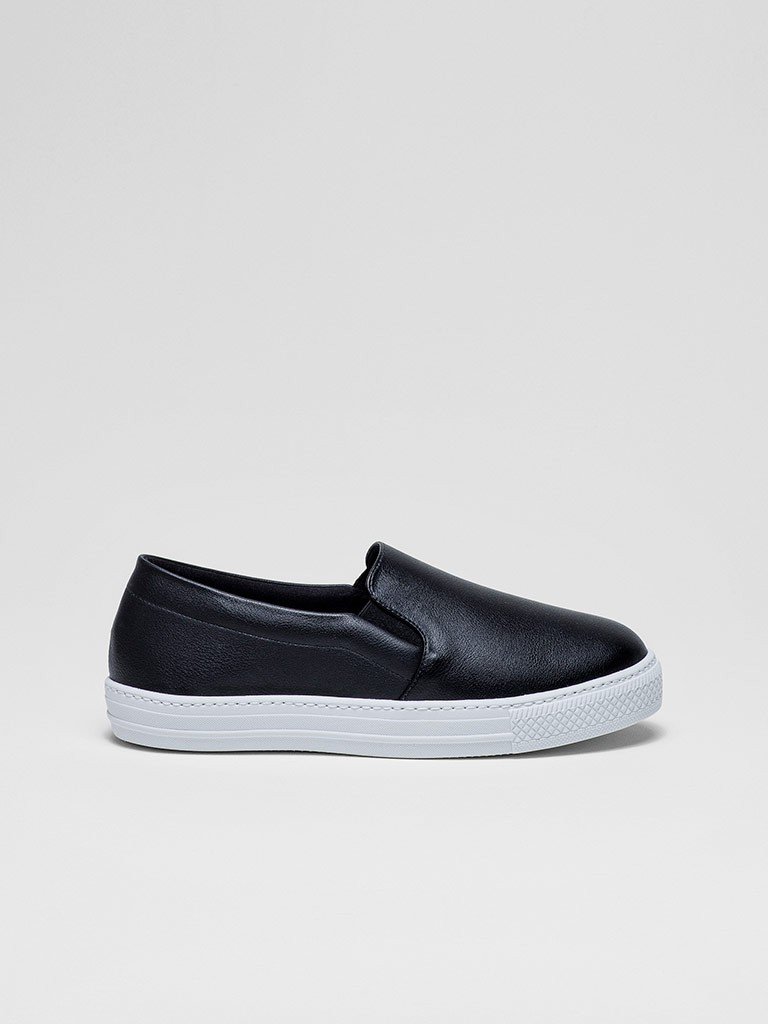 Slip on hot sale preto