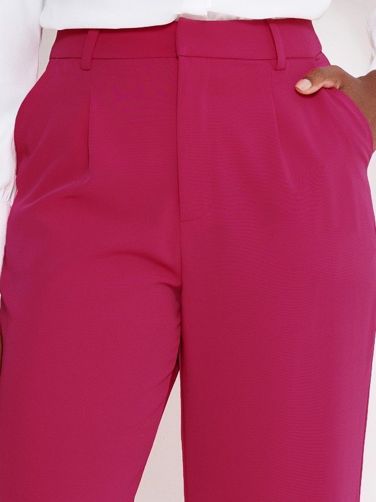 calca pink pantalona vanessa detalhes