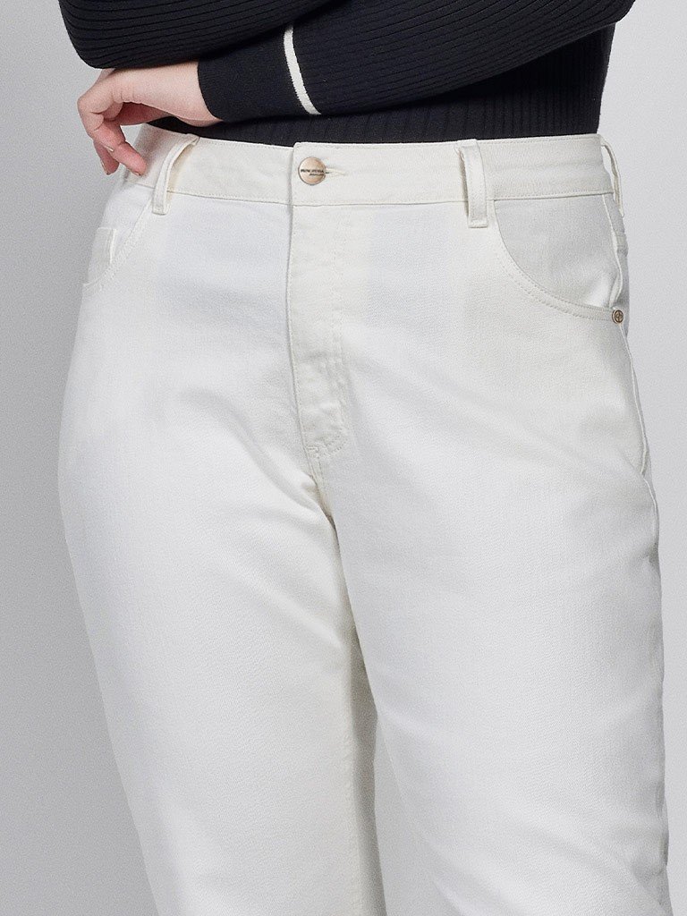 calca jeans plus size sol detalhes novo botao