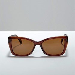 oculos marrom quadrado capa