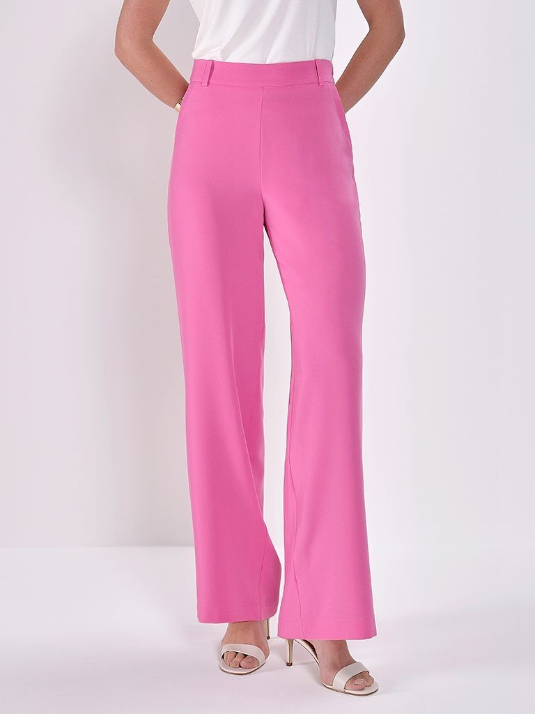 calca rosa pantalona capa