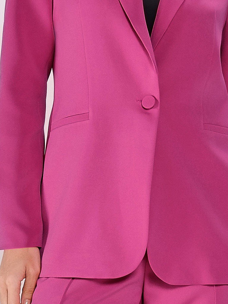 terninho pink outubro rosa detalhes blazer