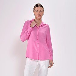camisa rosa comfy frente