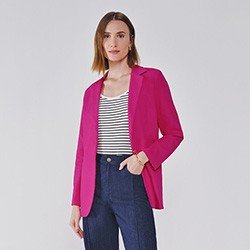 blazer pink slim pq