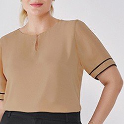 blusa nude plus pq