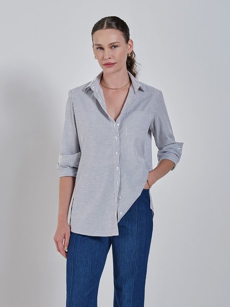 camisa listrada bia capa
