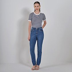 calca jeans lizete capa pequeno