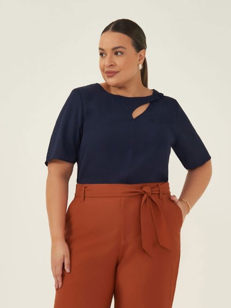 blusa nany plus size frente cropado
