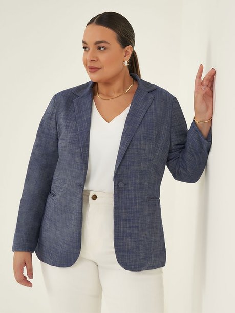 blazer nayla frente cropado