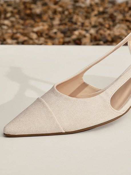 slingback ivalissa detalhe tecido